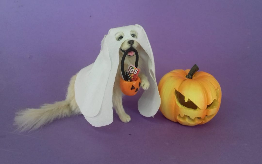 halloween costume Retriever dog
